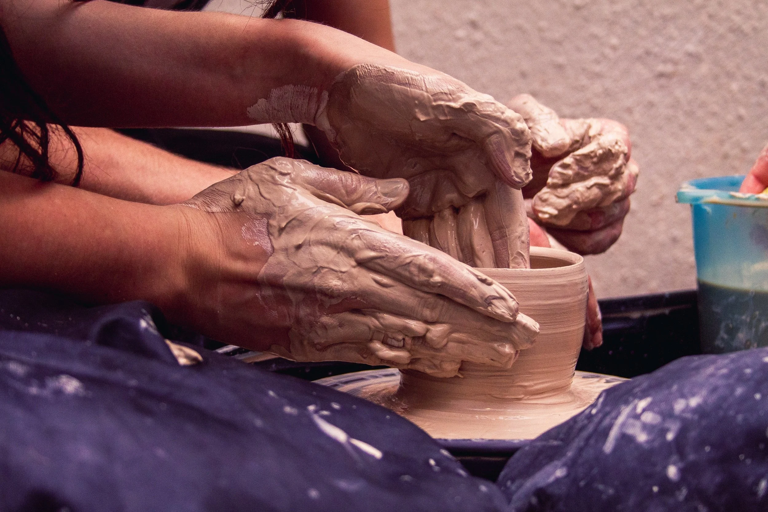 Clay preparation and shared tools